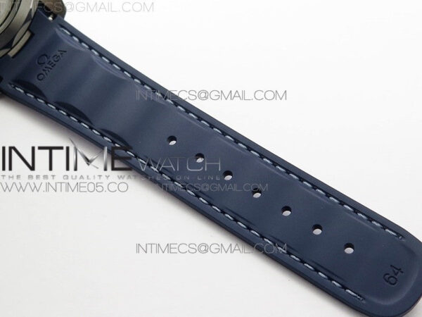 Aqua Terra 150M 43mm 24 VSF 1:1 Best Edition Blue Dial on Blue Rubber Strap A8938 Super Clone – Bild 15