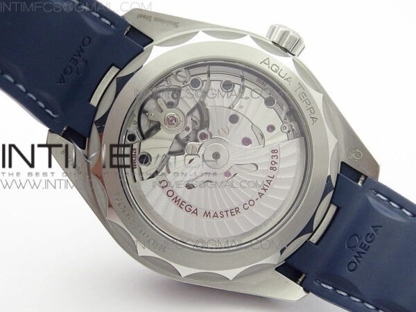 Aqua Terra 150M 43mm 24 VSF 1:1 Best Edition Blue Dial on Blue Rubber Strap A8938 Super Clone – Bild 19