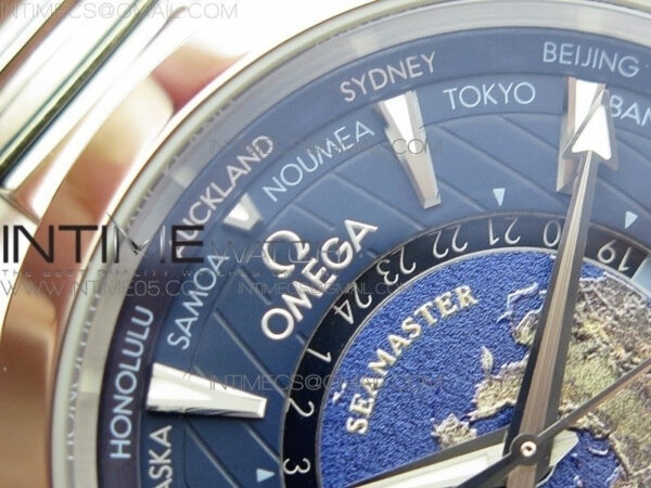 Aqua Terra 150M 43mm 24 VSF 1:1 Best Edition Blue Dial on SS Bracelet A8938 Super Clone – Bild 9