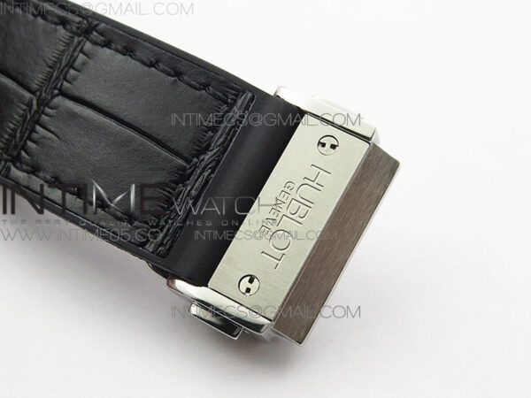 Classic Fusion 42mm SS B50F Black Dial On Black Gummy Strap A2892 – Bild 11