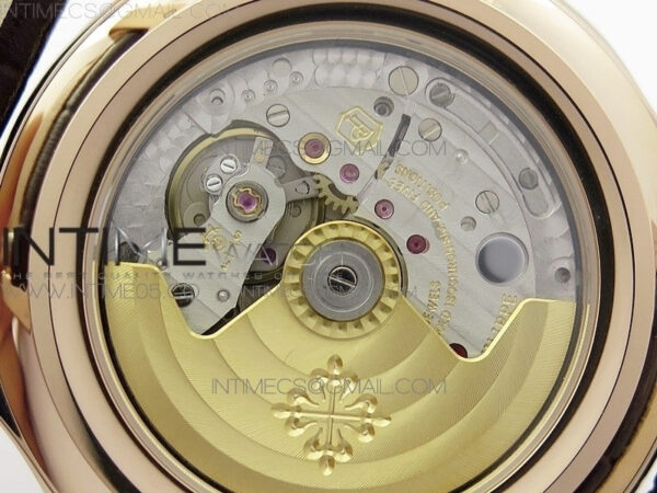 Annual Calendar Complications 5205R RG GRF Best Edition Black dial on Brown leather strap A324 – Bild 17