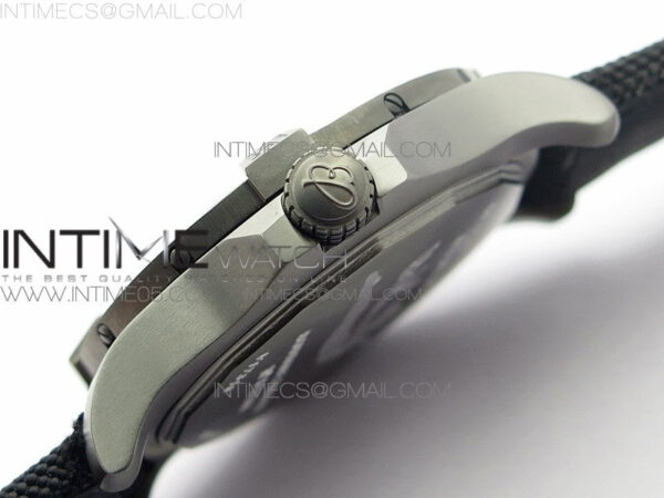 AVENGER Boutique Edition V17310 Ti DLC 1:1 Best Edition Black CF Dial on Nylon Strap A2824 – Bild 8