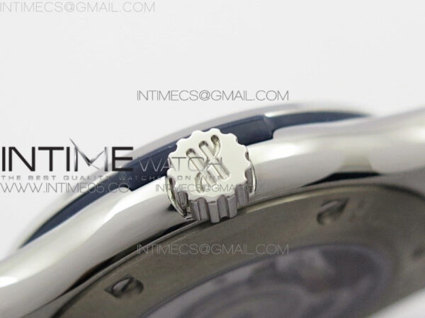 Classic Fusion 42mm SS B50F Blue Dial On Blue Gummy Strap A2892 – Bild 9