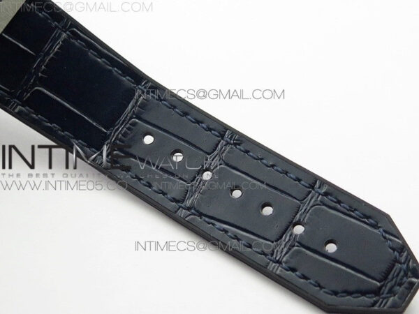 Classic Fusion 42mm SS B50F Blue Dial On Blue Gummy Strap A2892 – Bild 15