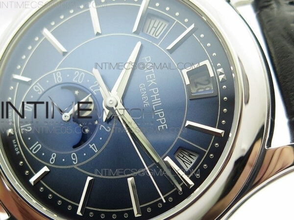 Annual Calendar Complications 5205R SS GRF Best Edition Blue dial on Black leather strap A324 – Bild 3