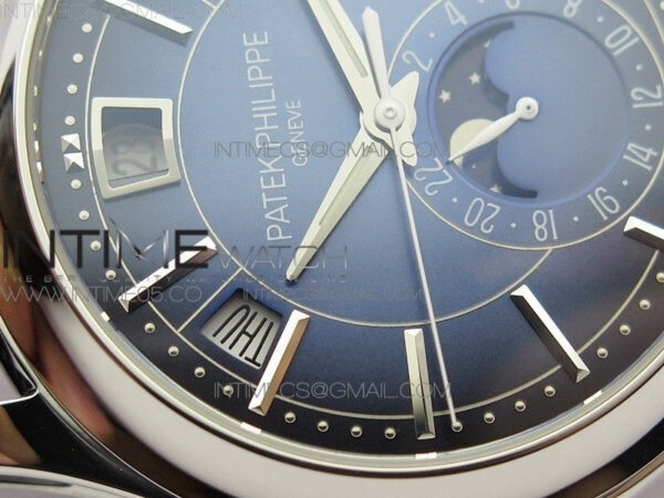 Annual Calendar Complications 5205R SS GRF Best Edition Blue dial on Black leather strap A324 – Bild 5