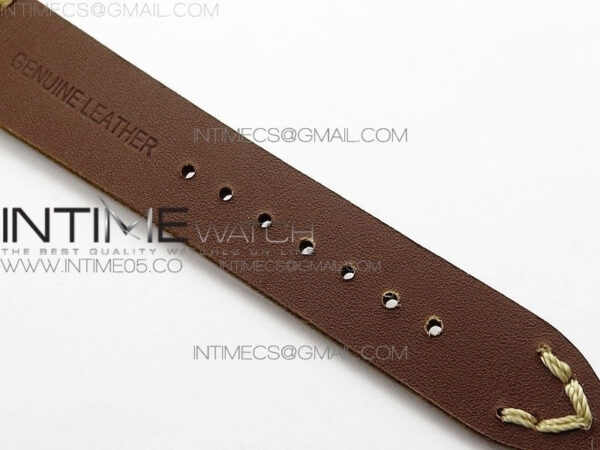 Vintage Seamaster 300 No Date T SS B12 Black Dial On Brown Leather Strap A-2836 (Free Nylon Strap) – Bild 12