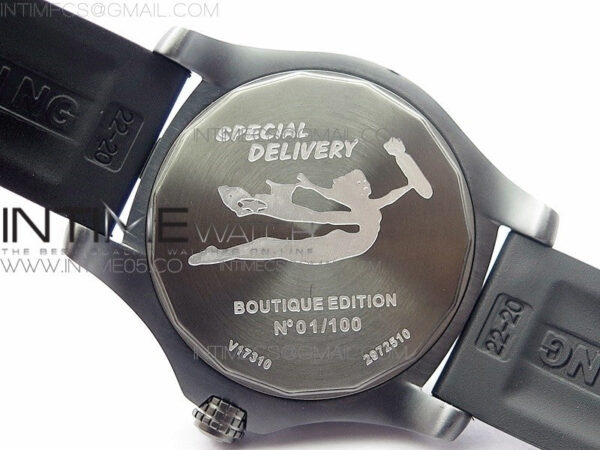 AVENGER Boutique Edition V17310 Ti DLC 1:1 Best Edition Yellow Dial on Rubber Strap A2824 – Bild 15