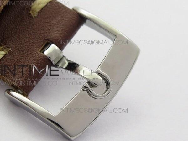 Vintage Seamaster 300 No Date SS B12 Black Dial On Brown Leather Strap A-2836 (Free Nylon Strap) – Bild 10