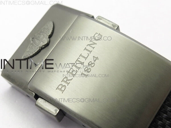Avenger Bandit Titanium DLC B50 Best Edition Black Dial on Black/Yellow Gummy strap A7750 – Bild 15