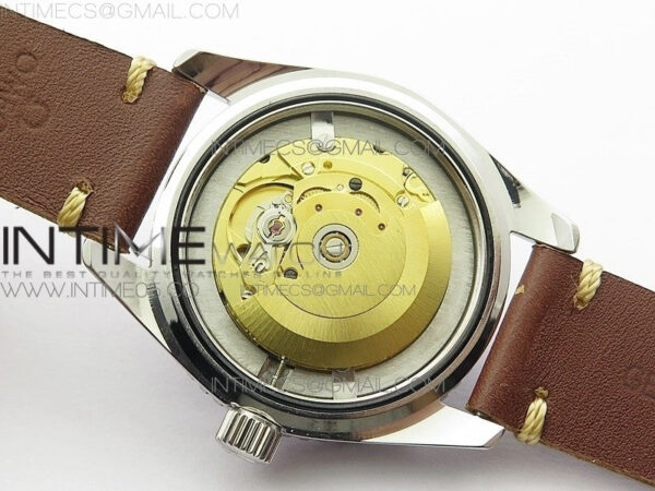Vintage Seamaster 300 No Date SS B12 Black Dial On Brown Leather Strap A-2836 (Free Nylon Strap) – Bild 15