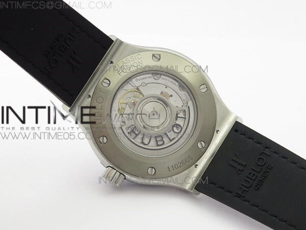Classic Fusion 42mm SS B50F Gray Dial On Black Gummy Strap A2892 – Bild 17