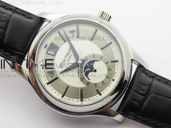 Annual Calendar Complications 5205R SS GRF Best Edition White dial on Black leather strap A324 – Bild 2