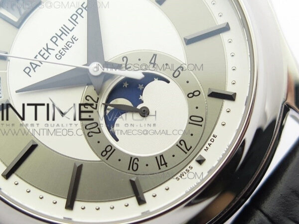 Annual Calendar Complications 5205R SS GRF Best Edition White dial on Black leather strap A324 – Bild 5