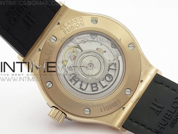 Classic Fusion 42mm RG B50F Green Dial On Green Gummy Strap A2892 – Bild 18