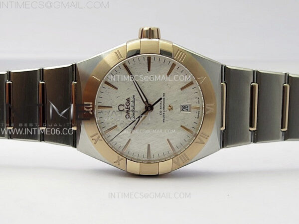 Constellation 39mm SS/RG TWF Silver Dial on SS/RG Bracelet A8800 – Bild 3