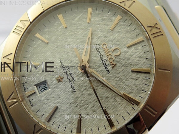 Constellation 39mm SS/RG TWF Silver Dial on SS/RG Bracelet A8800 – Bild 4