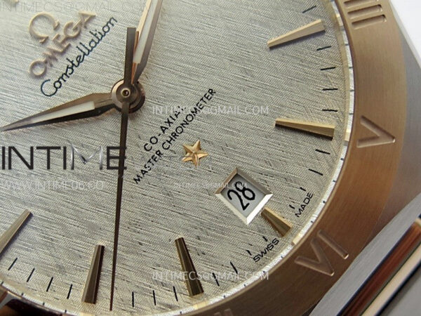 Constellation 39mm SS/RG TWF Silver Dial on SS/RG Bracelet A8800 – Bild 5
