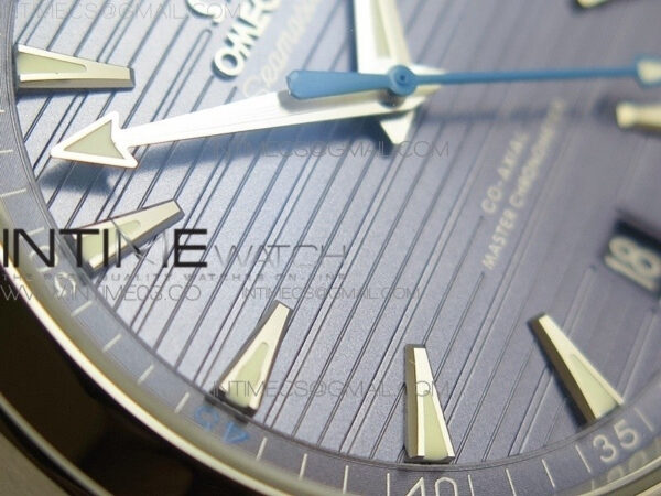 Aqua Terra 150M Master Chronometers VSF 1:1 Best Edition Light Blue Dial Blue Second Hand on SS Bracelet A8900 Super Clone – Bild 11