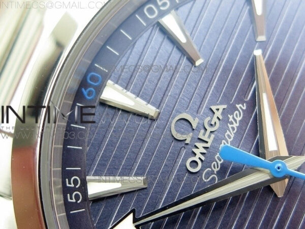 Aqua Terra 150M Master Chronometers VSF 1:1 Best Edition Light Blue Dial Blue Second Hand on SS Bracelet A8900 Super Clone – Bild 13