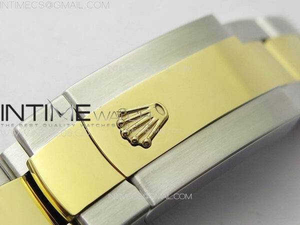 DateJust 31mm 72610 SS/YG Crystals Bezel APSF Best Edition Gold Dial Crystals Markers on Oyster Bracelet A2824 – Bild 13