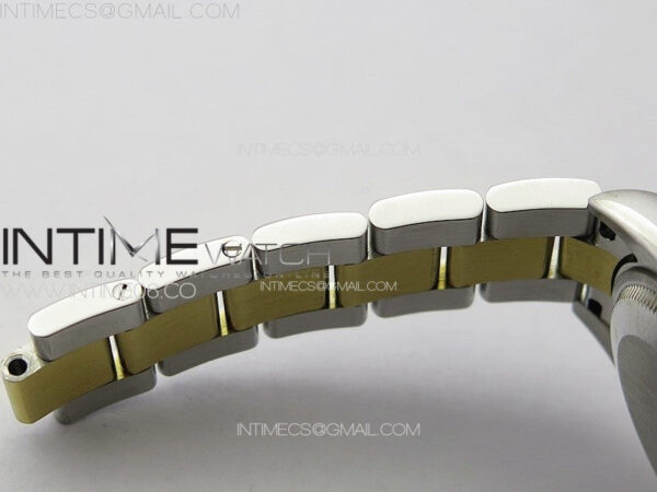 DateJust 31mm 72610 SS/YG Crystals Bezel APSF Best Edition Gold Dial Crystals Markers on Oyster Bracelet A2824 – Bild 14