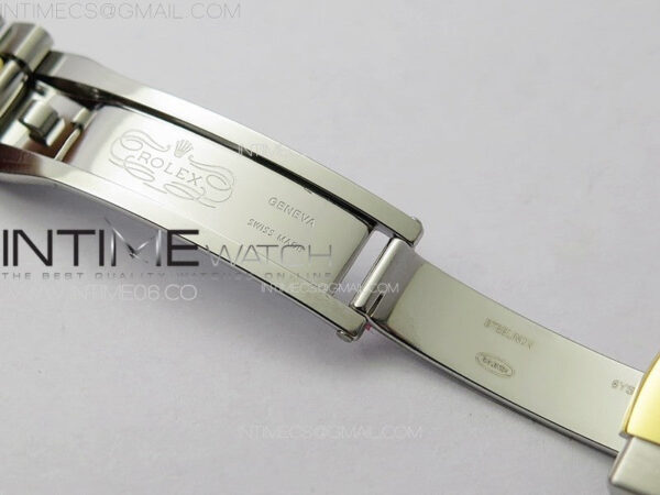 DateJust 31mm 72610 SS/YG Crystals Bezel APSF Best Edition Gold Dial Crystals Markers on Oyster Bracelet A2824 – Bild 15