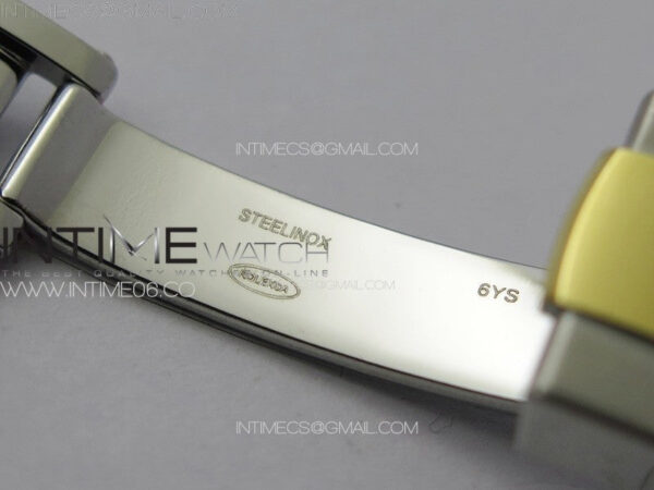 DateJust 31mm 72610 SS/YG Crystals Bezel APSF Best Edition Gold Dial Crystals Markers on Oyster Bracelet A2824 – Bild 17