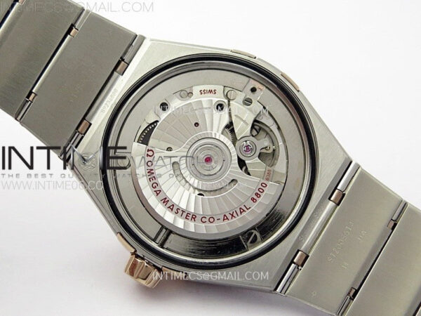 Constellation 39mm SS/RG TWF Silver Dial on SS/RG Bracelet A8800 – Bild 21