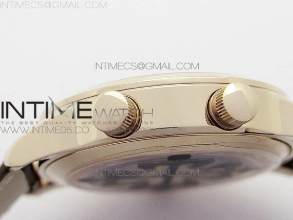 Calatrava 5524R Pilot Travel Time RG GRF Brown Dial on Brown Leather Strap A324 V2 – Bild 14