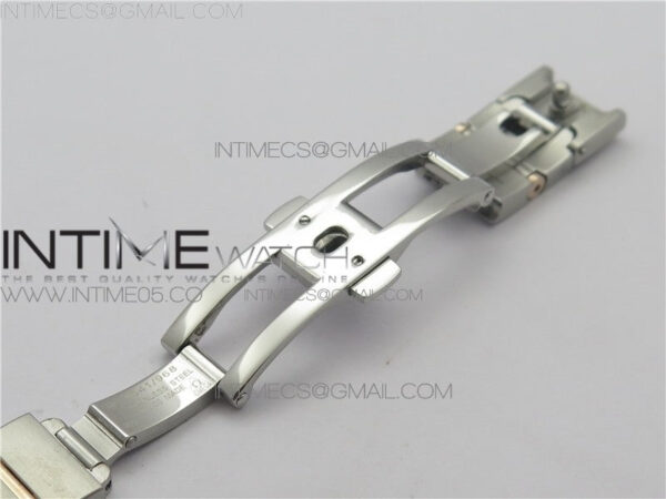 Constellation Ladies 27mm K11F 1:1 Best Edition SS/RG Diamonds Bezel White MOP Dial Stick Markers on SS/RG Bracelet ETA Quartz – Bild 12