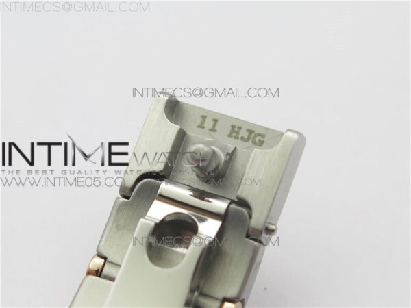 Constellation Ladies 27mm K11F 1:1 Best Edition SS/RG Diamonds Bezel White MOP Dial Stick Markers on SS/RG Bracelet ETA Quartz – Bild 14