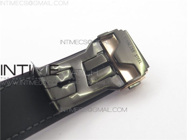 Classic Fusion 45mm RG WWF 1:1 Best Edition Gray Dial on Black Gummy Strap A2892 – Bild 10