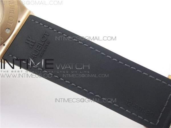 Classic Fusion 45mm RG WWF 1:1 Best Edition Gray Dial on Black Gummy Strap A2892 – Bild 12