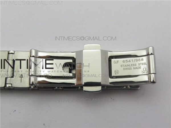 Constellation Ladies 27mm K11F 1:1 Best Edition SS White MOP Textured Dial Diamonds Markers on SS Bracelet ETA Quartz – Bild 13