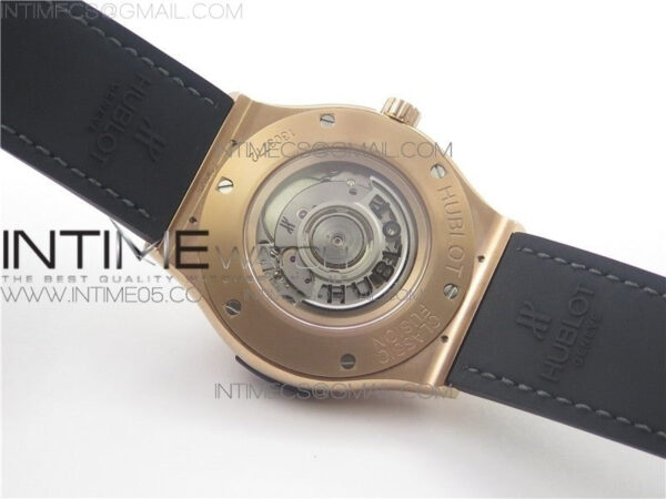 Classic Fusion 45mm RG WWF 1:1 Best Edition Gray Dial on Black Gummy Strap A2892 – Bild 14