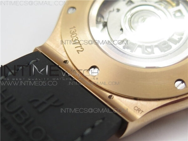 Classic Fusion 45mm RG WWF 1:1 Best Edition Gray Dial on Black Gummy Strap A2892 – Bild 17