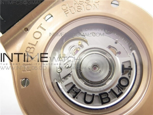 Classic Fusion 45mm RG WWF 1:1 Best Edition Gray Dial on Black Gummy Strap A2892 – Bild 25