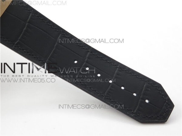 Classic Fusion 45mm RG WWF 1:1 Best Edition Black Dial on Black Gummy Strap A2892 – Bild 9