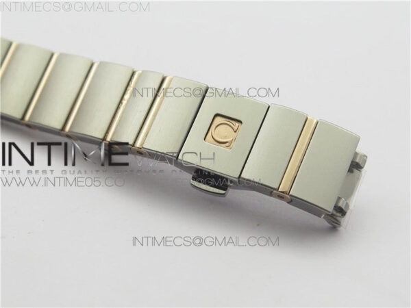 Constellation Ladies 27mm K11F 1:1 Best Edition SS/RG White MOP Dial Diamonds Markers on SS/RG Bracelet ETA Quartz – Bild 11