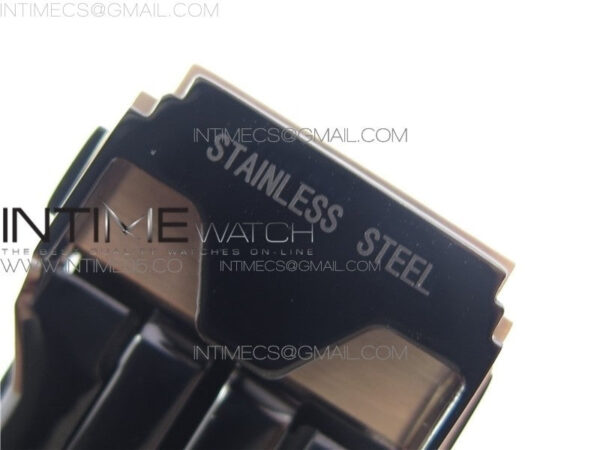 Classic Fusion 45mm RG WWF 1:1 Best Edition Black Dial on Black Gummy Strap A2892 – Bild 13
