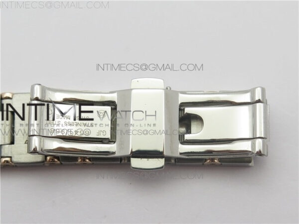 Constellation Ladies 27mm K11F 1:1 Best Edition SS/RG White MOP Dial Diamonds Markers on SS/RG Bracelet ETA Quartz – Bild 15