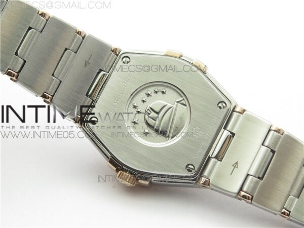 Constellation Ladies 27mm K11F 1:1 Best Edition SS/RG White MOP Dial Diamonds Markers on SS/RG Bracelet ETA Quartz – Bild 16