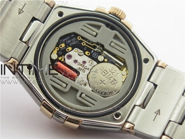 Constellation Ladies 27mm K11F 1:1 Best Edition SS/RG White MOP Dial Diamonds Markers on SS/RG Bracelet ETA Quartz – Bild 21