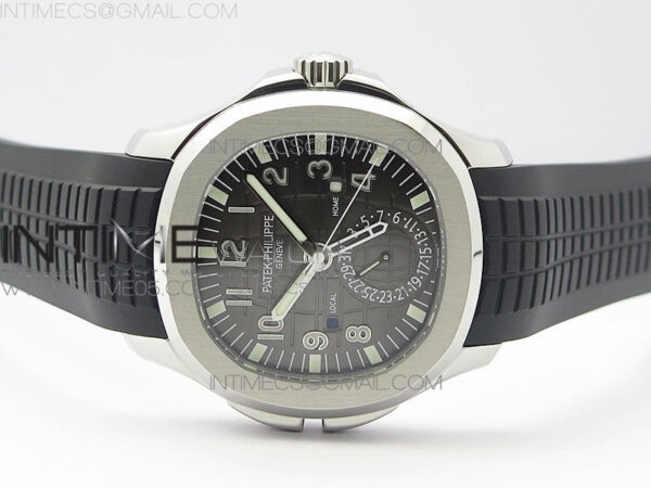 Aquanaut 5164A SS GRF Best Edition Brown Dial on Black Rubber Strap A324 V2 – Bild 3