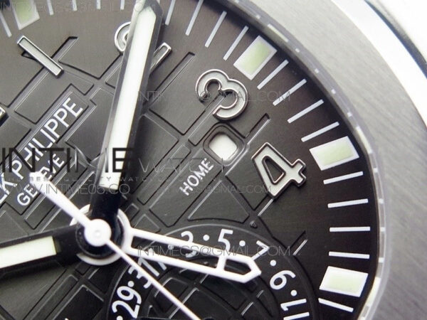 Aquanaut 5164A SS GRF Best Edition Brown Dial on Black Rubber Strap A324 V2 – Bild 5