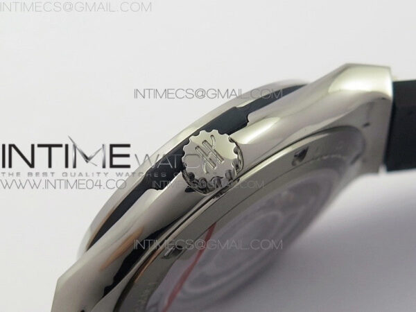 Classic Fusion 45mm Titanium WWF 1:1 V2 Best Edition Black Dial On Black Gummy Strap Asian HB1112 – Bild 10