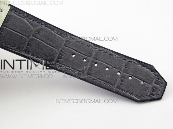 Classic Fusion 45mm Titanium WWF 1:1 V2 Best Edition Gray Dial On Gray Gummy Strap Asian HB1112 – Bild 12