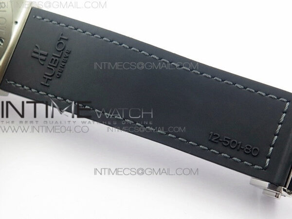 Classic Fusion 45mm Titanium WWF 1:1 V2 Best Edition Gray Dial On Gray Gummy Strap Asian HB1112 – Bild 19