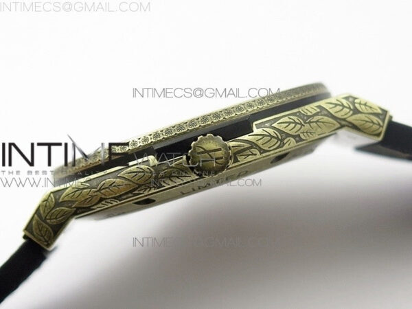 Classic Fusion 45mm YG Engravings Case SRF Best Edition Green dial On Green Gummy Strap A2892(Free box) – Bild 8